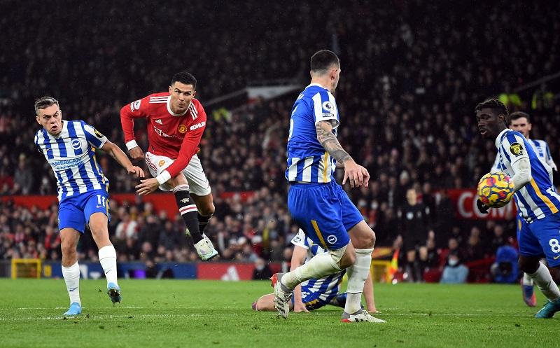 Hasil Man United Vs Brighton: Ronaldo Cetak Gol, Red Devils Menang dan Tembus 4 Besar