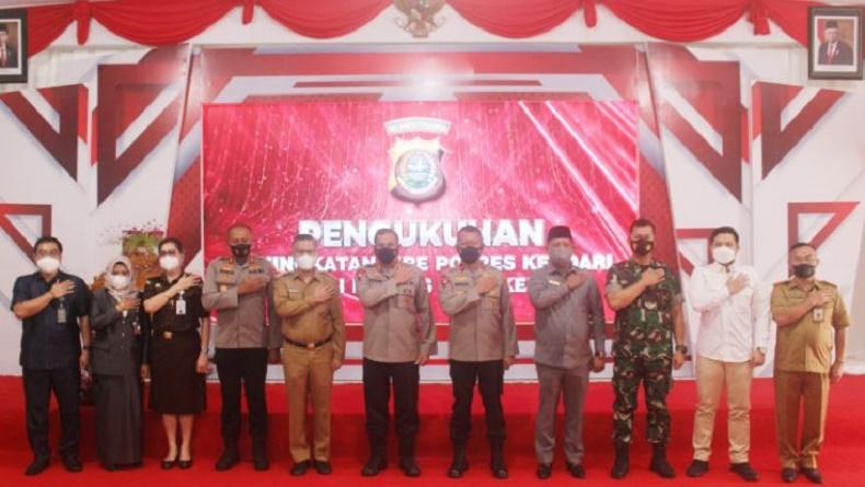 Resmi Naik Tipe C, Polres Kendari Dikukuhkan Kapolda Sultra Jadi Polresta