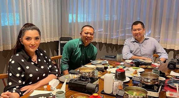 Makan Siang Bersama Hary Tanoesoedibjo, Ashanty: Senang Ketemu Orang hebat, Banyak Diskusi dan Ilmu
