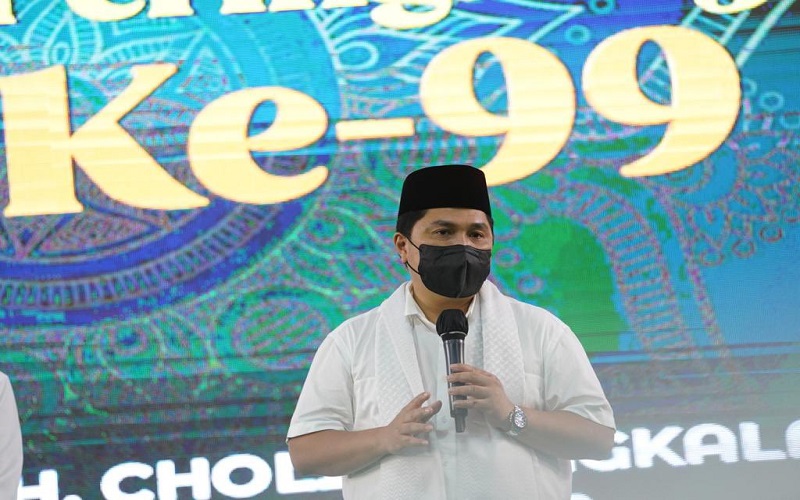 Erick Thohir Sebut Program BUMN Antarkan Pesantren sebagai Mercusuar Peradaban