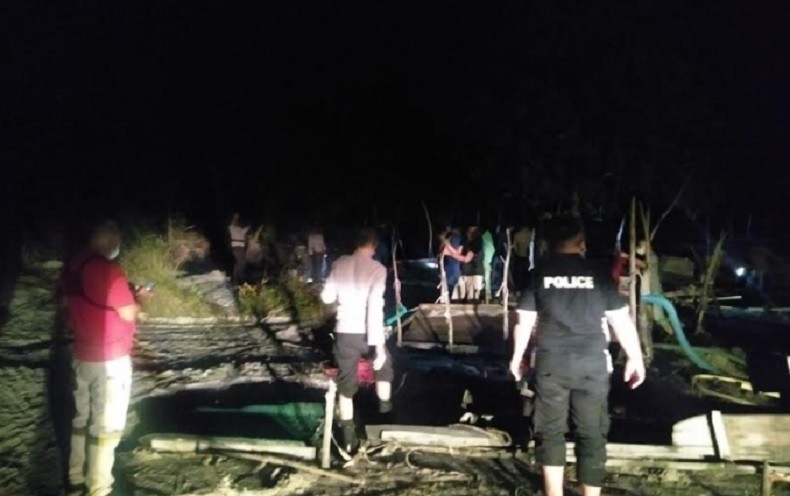 Gerebek Tambang Ilegal di Bangka Tengah, Tim Gabungan Temukan Peralatan Penambangan