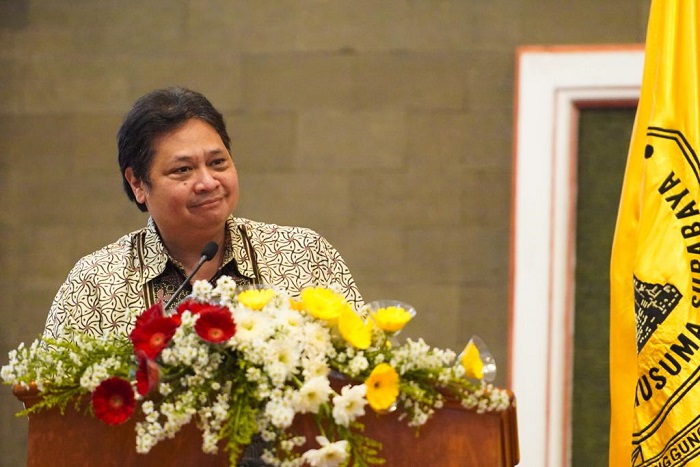 Beri Kuliah Umum di UWKS, Menko Airlangga Beberkan Program Kartu Indonesia Pintar Kuliah 