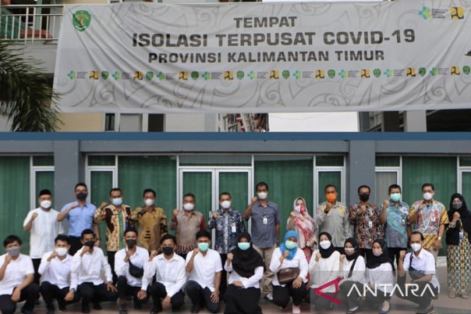 Sepekan Beroperasi, Isoter Sempaja Kaltim Tangani 53 Pasien Covid-19