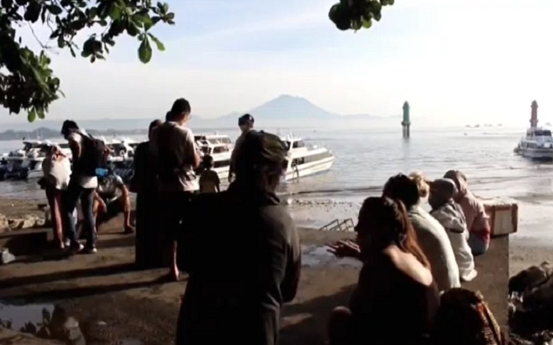 Pelabuhan Sanur Dipadati Penumpang, Wisatawan Lokal Mendominasi