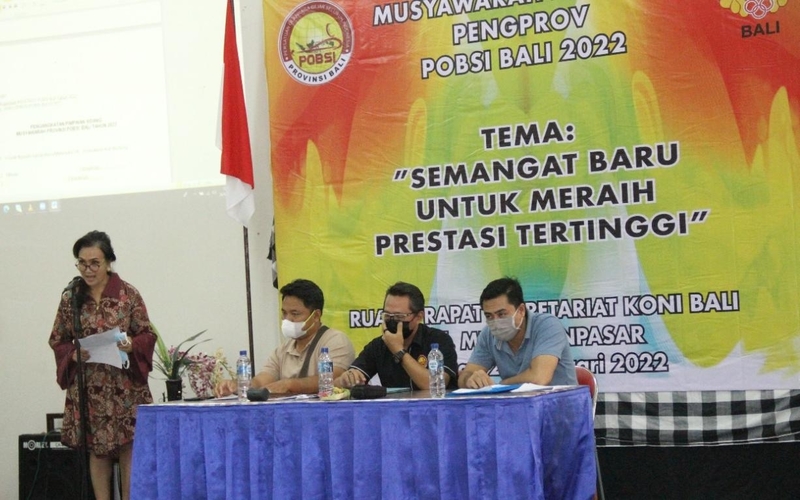 Laksmi Duarsa Resmi Jadi Ketua POBSI Bali, Siap Cetak Atlet Biliar Muda Berprestasi
