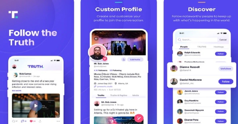 Truth Social, Media Sosial Besutan Donald Trump Sambangi App Store