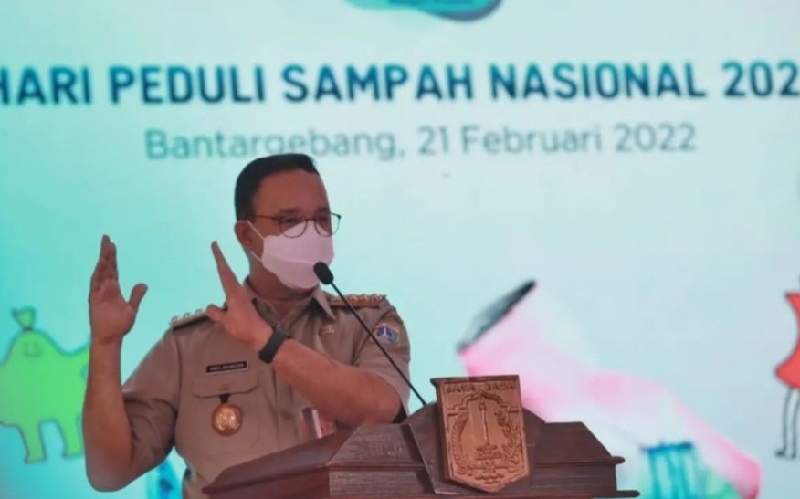 Anies Datangi TPST Bantargebang di Hari Peduli Sampah Nasional, Ini yang Dilakukannya