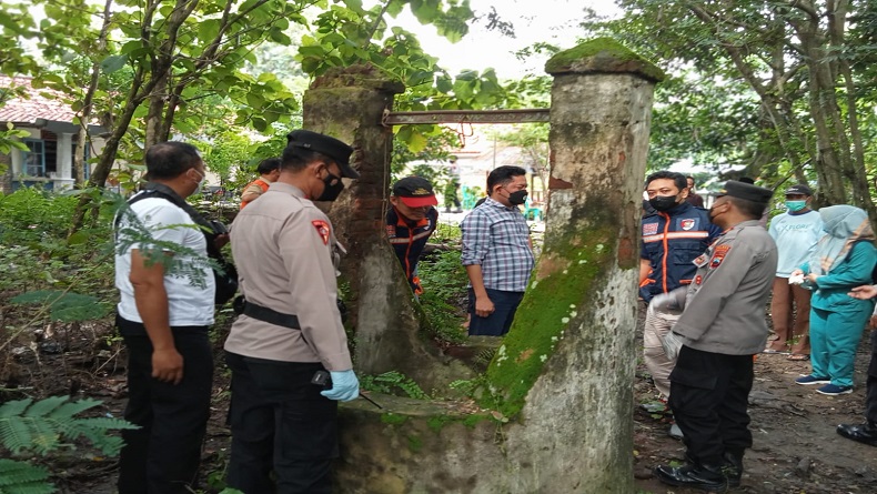 Sragen Gempar, Seorang Kakek Ditemukan Gantung Diri di Sumur Tua 