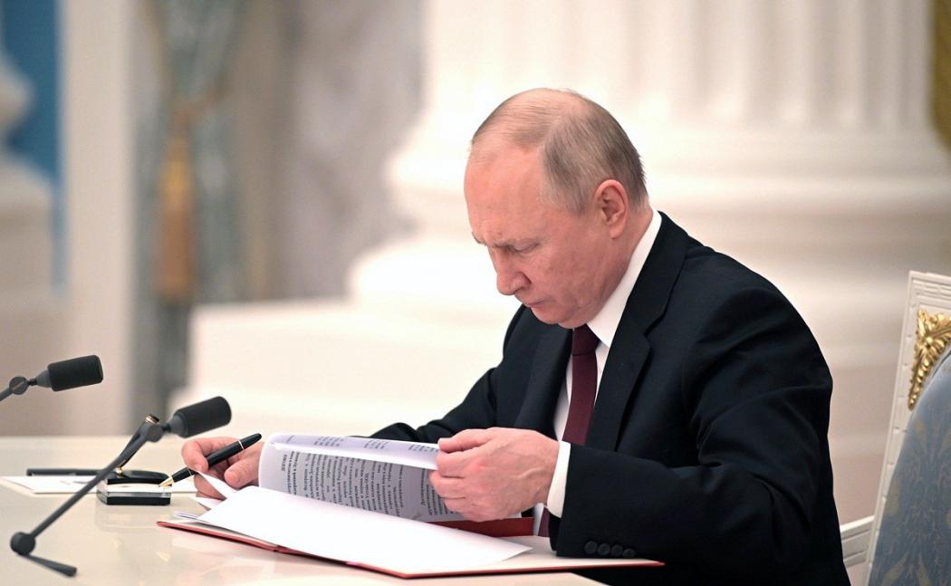 Putin Teken Perjanjian, Rusia Dapat Hak Bangun Pangkalan Militer di Donetsk Ukraina