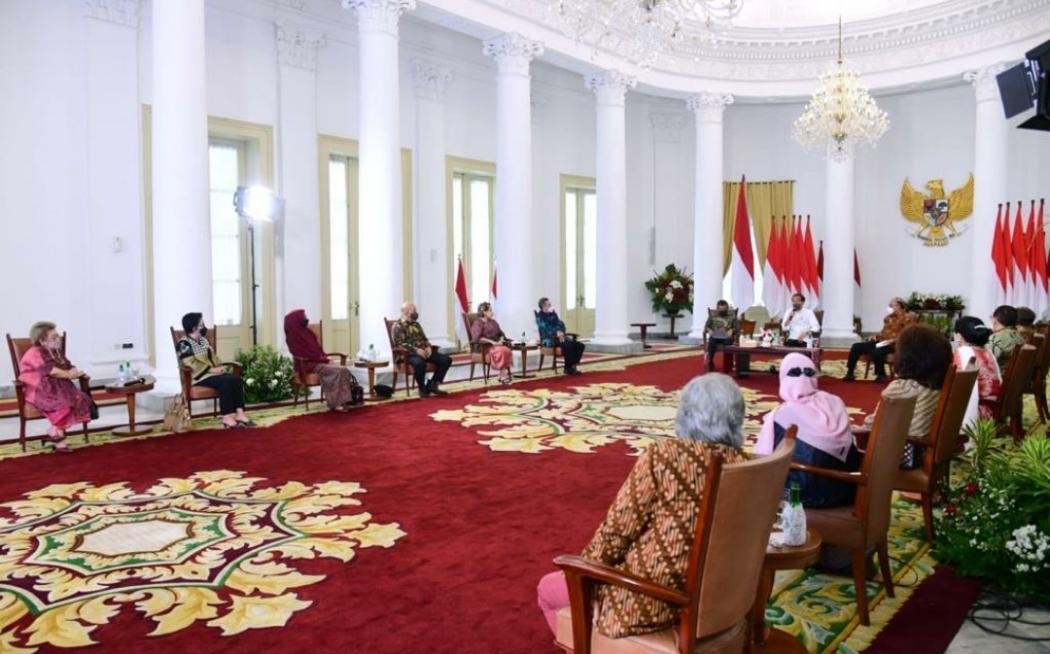 Sejumlah Seniman Bertemu Jokowi, Nyatakan Dukungan Program IKN