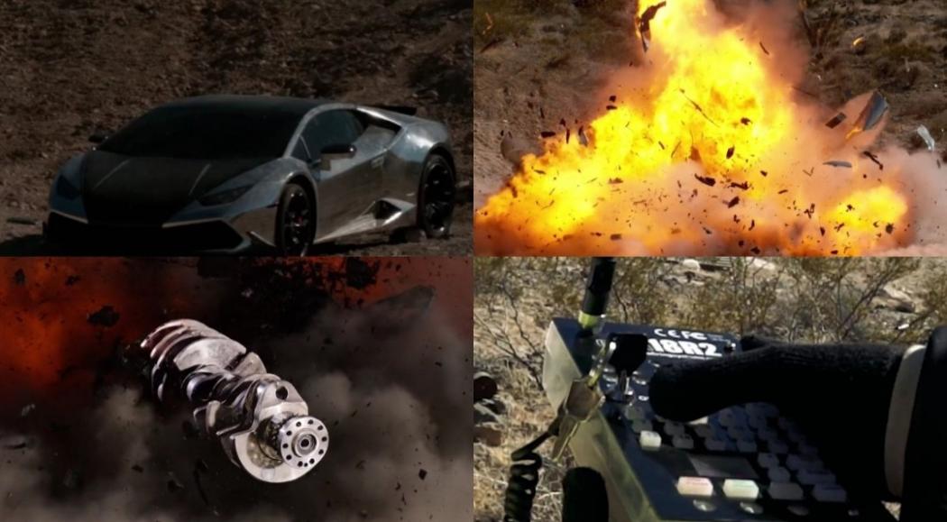 Ide Gila, Demi NFT Pria Ini Ledakkan Lamborghini Huracan 