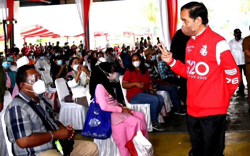 Survei LSJ : 80,6 Persen Publik Puas Kinerja Jokowi Tangani Pandemi Covid-19