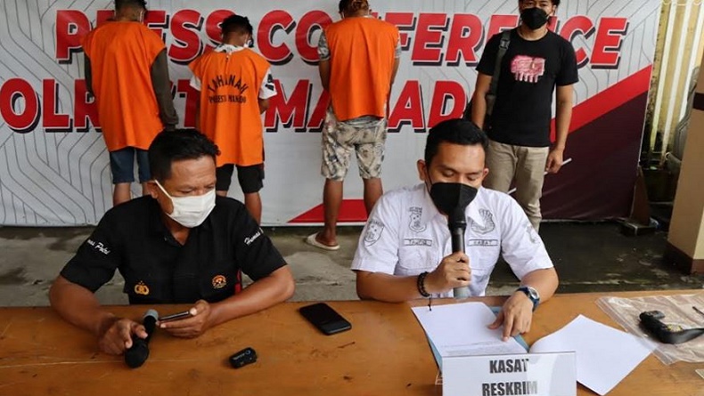 Perempuan Korban Panah Wayer di Manado Ternyata Salah Sasaran, Ini Tampang 3 Pelaku