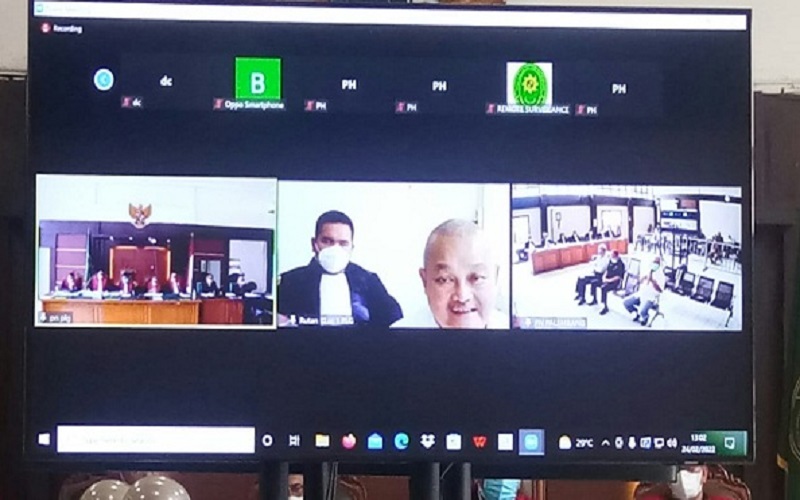 Sidang Kasus Masjid Raya Sriwijaya, Wabup Ogan Ilir Bantah Keterangan Alex Noerdin 