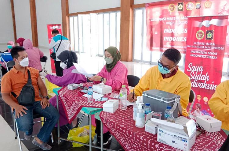 Pemkab Kulonprogo Kesulitan Capai Vaksinasi Booster hingga 50 Persen