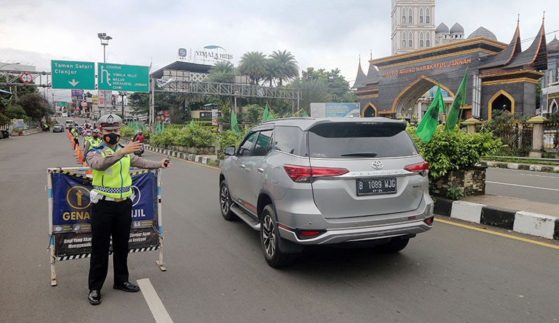 Libur Nyepi, Lalu Lintas Menuju Puncak Bogor Ramai Lancar