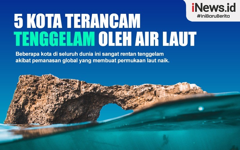 Mengenal 5 Kota yang Terancam Tenggelam oleh Air Laut, Pernah Singgah?