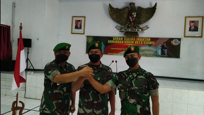 Letkol Inf Wahyu Alfian Arisandi Resmi Pimpin Kodim 0613 Ciamis