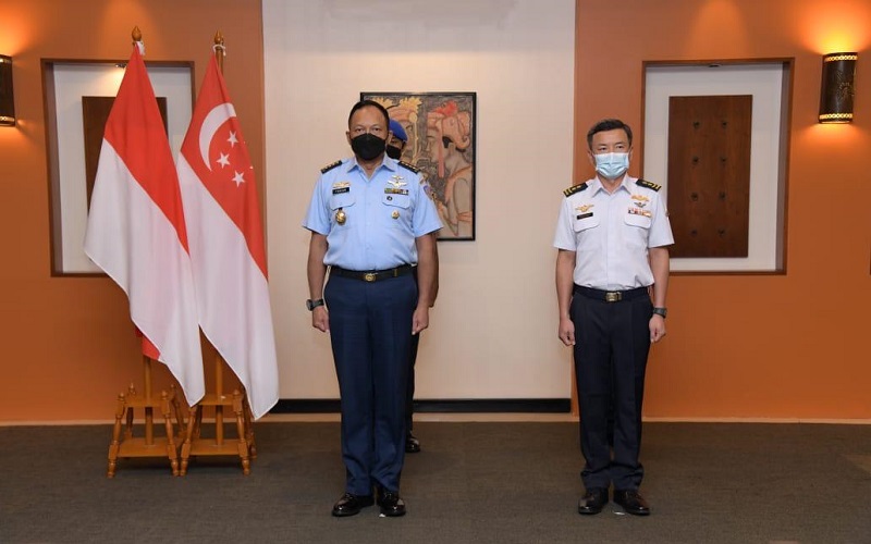9 Pati TNI AU Terima Wing Penerbang Kehormatan dari Angkatan Udara Singapura, Ini Daftarnya