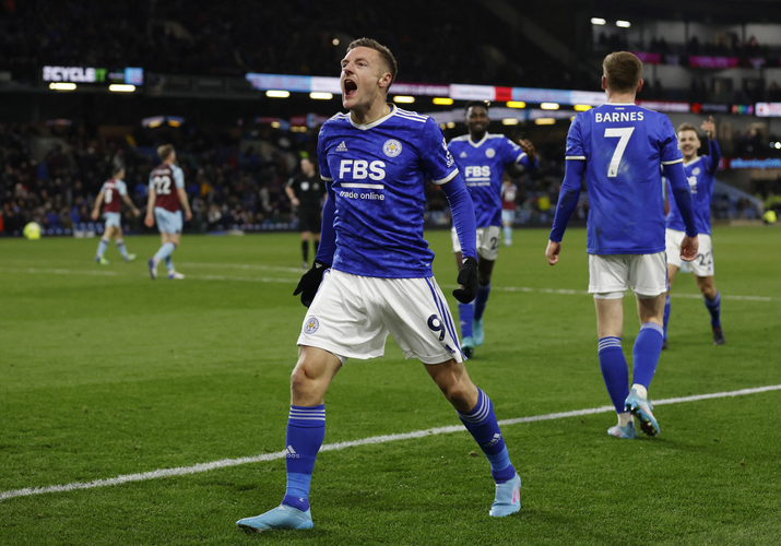 Hasil Burnley Vs Leicester City: Jamie Vardy Gemilang, The Foxes Curi Poin Penuh