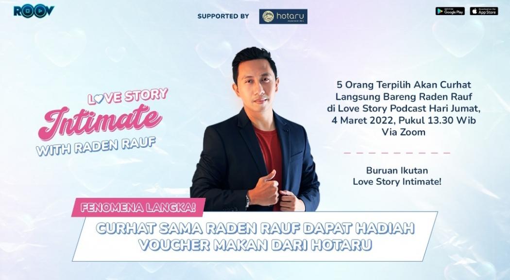 Love Story Intimate Curhat Bareng Raden Rauf