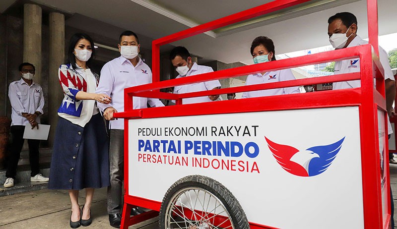 Bantuan Gerobak UMKM, DPW Partai Perindo DKI : Program Lama Kita Gaungkan dan Hidupkan Lagi