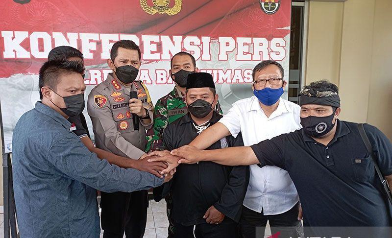 Massa Perguruan Silat Ribut dengan Ormas di Purwokerto, TNI-Polri Turun Tangan