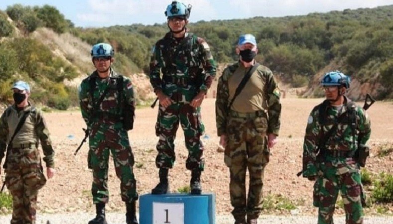 Kalahkan Tentara Malaysia dan China, TNI Juara Kompetisi Menembak di Lebanon