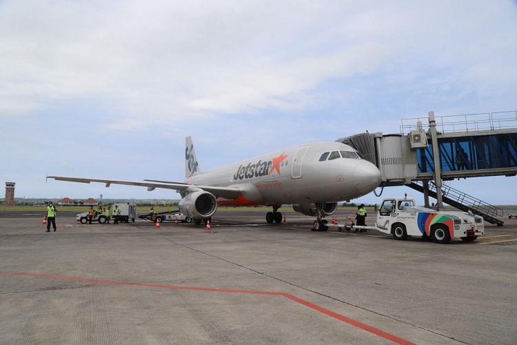 Tiga Maskapai Rute Penerbangan Internasional Lakukan Pendaratan Perdana di Bandara I Gusti Ngurah Rai