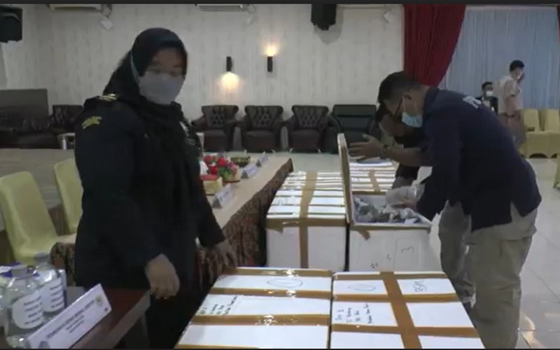 Kejar Speedboat Mencurigakan di Banyuasin, Petugas Bea Cukai Temukan Barang Bukti Rp18 Miliar