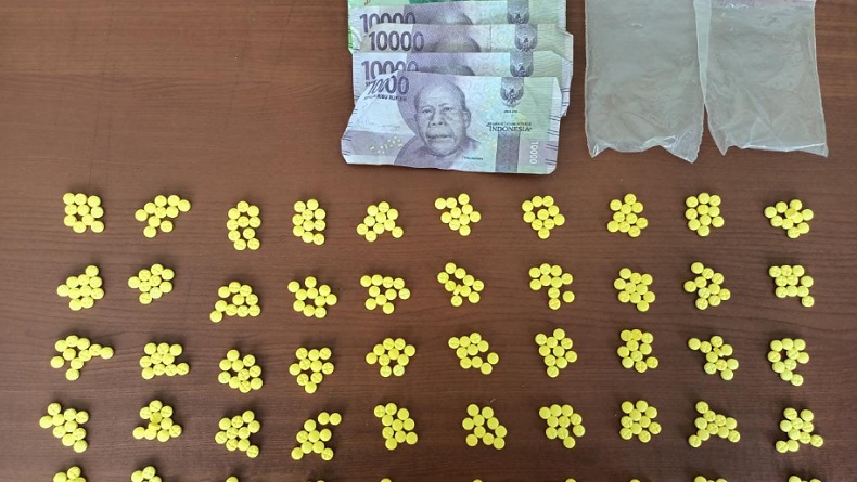Satres Narkoba Polresta Manado Tangkap Pengedar 501 Butir Trihexyphenidyl