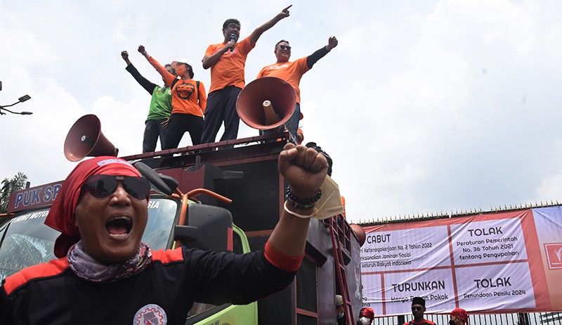 Ada Demo Buruh di Gedung DPR Hari Ini, Simak Rekayasa Lalu Lintas di Sekitar Senayan