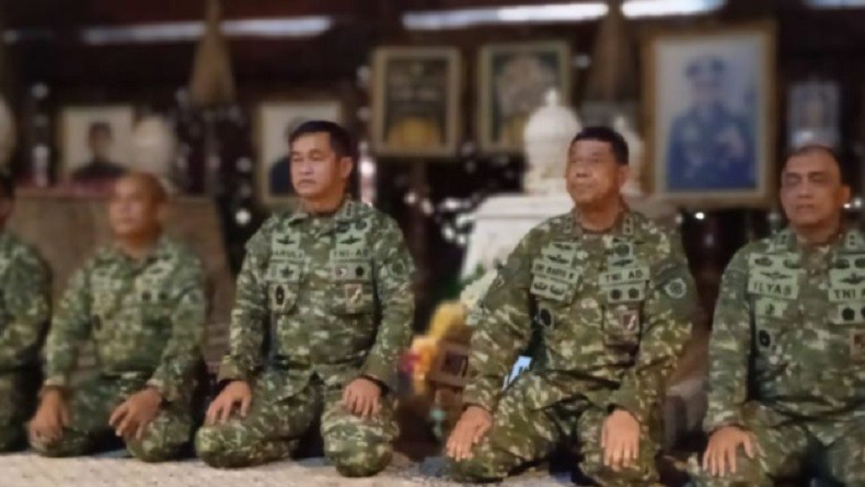 Ziarah ke Makam Soeharto, Letjen Maruli Simanjuntak : Sesepuh di Kostrad