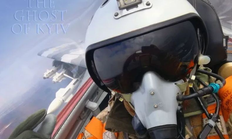  Pilot Andalan Ukraina Berjuluk Hantu Kiev Tewas Ditembak Jatuh Tentara Rusia