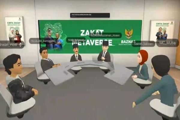 Baznas Bakal Layani Zakat Metaverse di Ramadan Tahun Ini