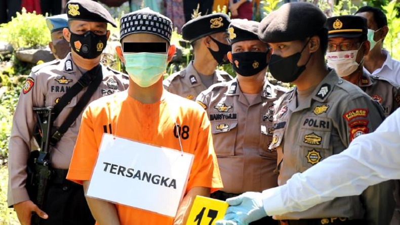 Reka Ulang Anak Bunuh Ayah Tiri di Parepare, Korban Ditusuk Berulang Kali di Samping Ibu