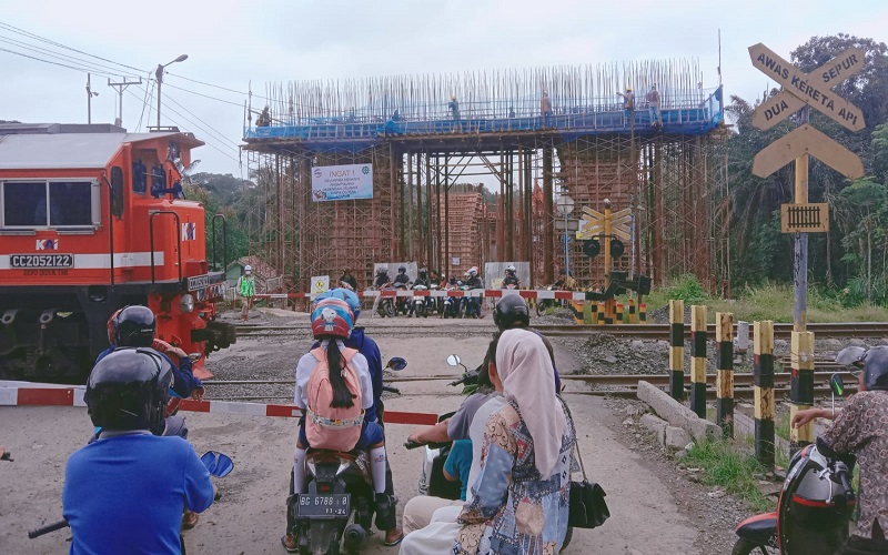 2 Pelintasan Kereta Api di Muara Enim Akan Dibangun Flyover