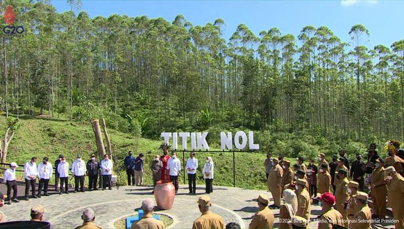 6 Gubernur Absen saat Penyerahan Tanah dan Air di Titik Nol IKN, Ini Alasannya