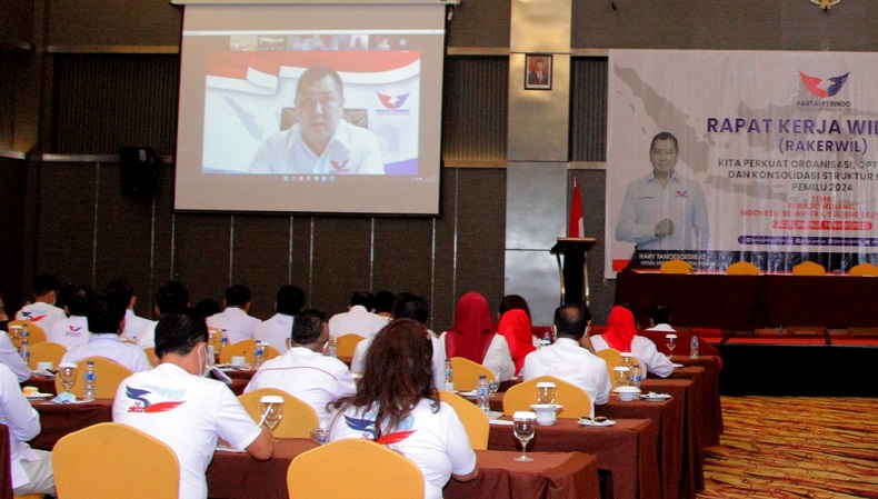 Rakerwil se-Sulteng, Hary Tanoesoedibjo: Keberpihakan, Partai Perindo Berjuang untuk Kesejahteraan Rakyat