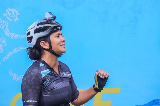 Istri Kaka Slank Sukses Kayuh Sepeda 500 KM Bersama Bike to Care, Semangat karena Hal Ini!