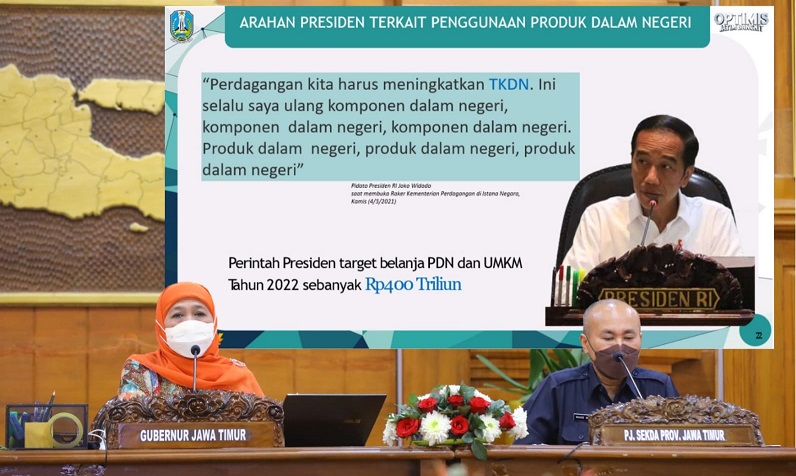 Khofifah: 40 Persen Pengadaan Barang dan Jasa Harus untuk Produk dalam Negeri 
