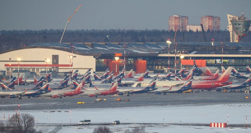 Penumpang Anjlok Imbas Sanksi Barat, Bandara Sheremetyevo Rusia Rumahkan Sebagian Karyawan