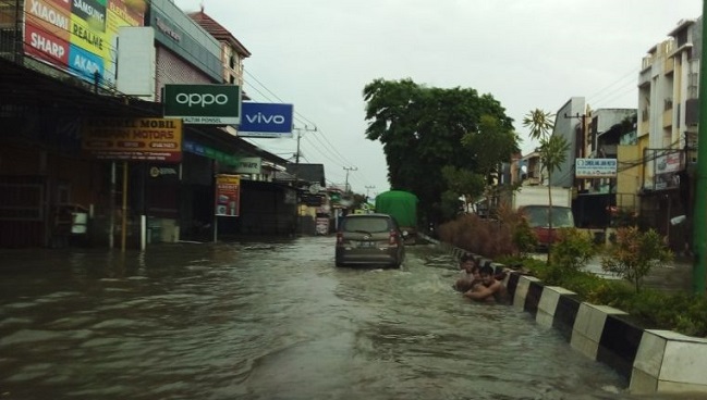 Sejumlah Kawasan di Kota Samarinda Diterjang Banjir