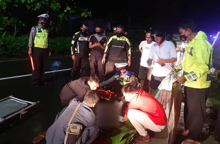 Anggota Polres Kulonprogo Tewas Tabrak Truk Tronton Berhenti