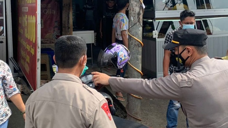 Ganggu Ketertiban Umum, Parkir Liar di Jalan Wolter Monginsidi Manado Ditertibkan 