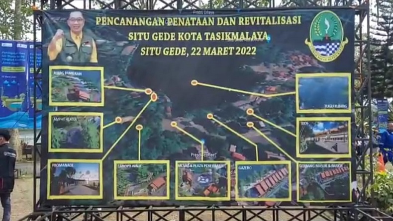 Peringatan Hari Air Dunia, Pemprov Jabar Revitalisasi Situ Gede di Kota Tasikmalaya