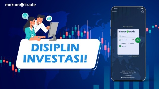 Wujudkan Kebebasan Finansial, Ini 3 Tips Jitu Disiplin Investasi Saham dari MotionTrade!