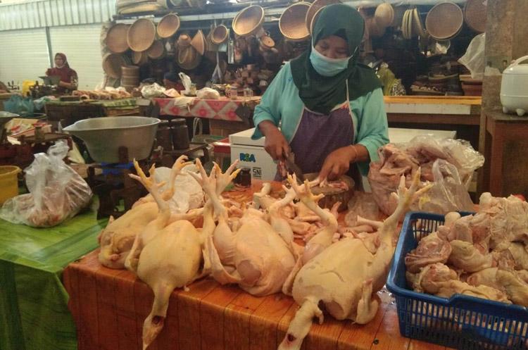 Harga Sembako di Kulonprogo Naik Menjelang Ramadan, Daging Ayam Terus Melambung
