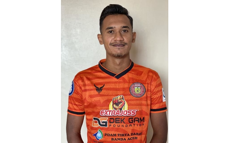 Profil Biodata Yasvani Yusri, Bek Andalan Tim PON Aceh yang Direkrut Persiraja