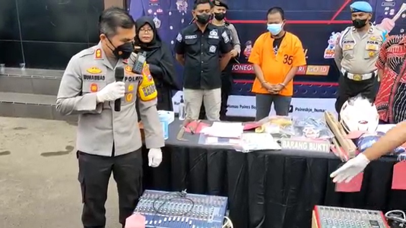 Modus Salat Malam, Pria di Bojonegoro Curi Genset dan Mixer Audio Masjid 